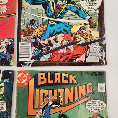 Black Lightning 1-4, 6, 10, 11 - Image 2 of 6