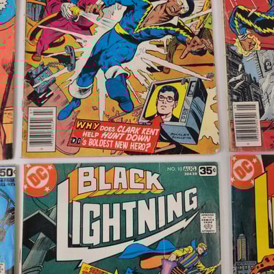 Black Lightning 1-4, 6, 10, 11 - Image 3 of 6