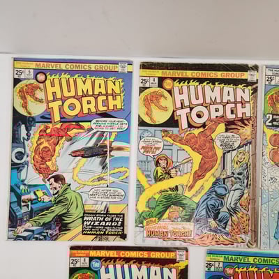 Human Torch 2-8 - Image 3 of 6