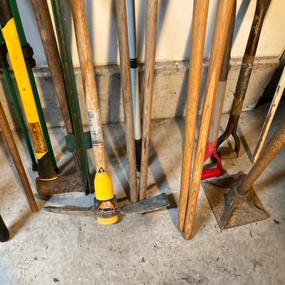 Wheelbarrow and Garden Tools - Image 6 of 10