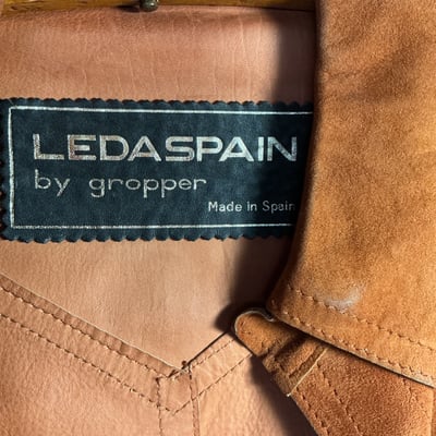 Two vintage Leather Women's Jackets, and One Pendleton - Image 5 of 8