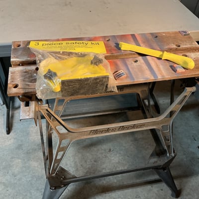 Black & Decker Workmate Portable Workbench with Safety Kit - Image 1 of 4