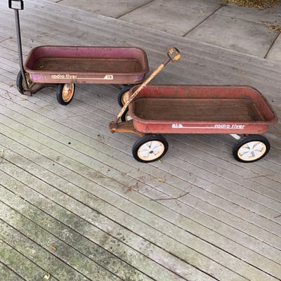 Vintage Radio Flyer Wagons - Image 1 of 4