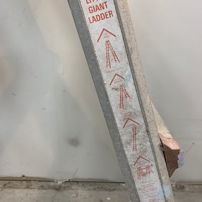 Aluminum Little Giant Ladder and 6ft Werner - Image 5 of 6