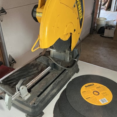 DeWalt 14” chopsaw - Image 1 of 5
