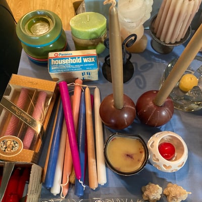 Assorted Candles and Candle-Making Supplies - Image 5 of 5