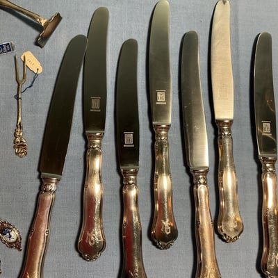 Silver Flatware - Image 4 of 5