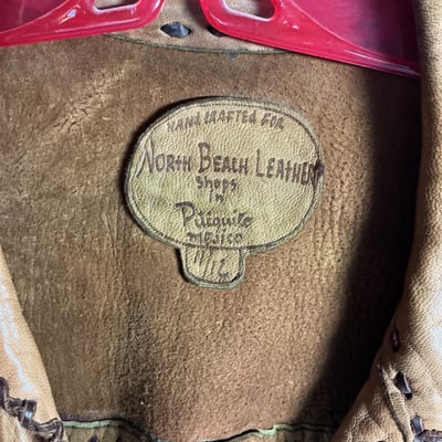 Two vintage Leather Women's Jackets, and One Pendleton - Image 2 of 8