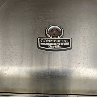 Commercial Char-Broil Gas Grill with Accessories - Image 3 of 6