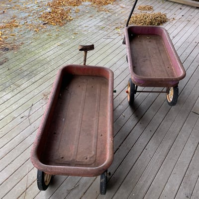 Vintage Radio Flyer Wagons - Image 4 of 4