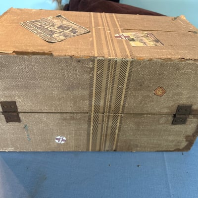 3 Vintage dolls with clothing and storage boxes - Image 10 of 10