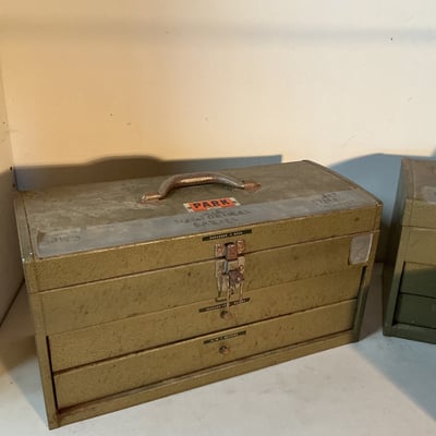 Metal tool boxes and chests (DeWALT and Park) - Image 4 of 7