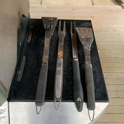 Commercial Char-Broil Gas Grill with Accessories - Image 5 of 6