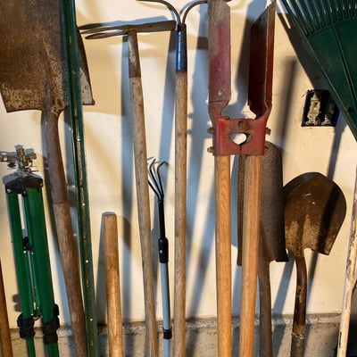 Wheelbarrow and Garden Tools - Image 8 of 10