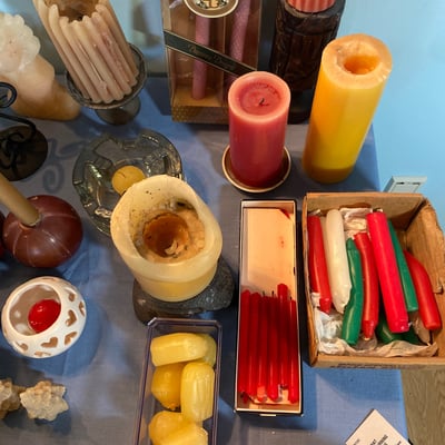 Assorted Candles and Candle-Making Supplies - Image 4 of 5