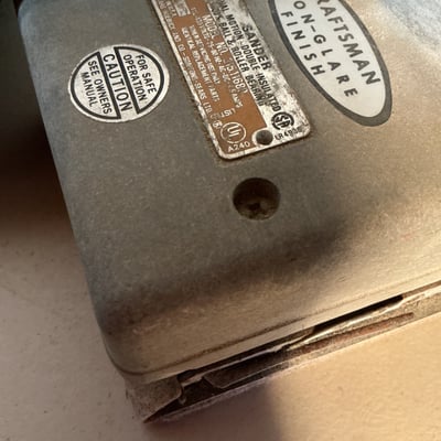 Makita 4-inch Disc Grinder and Craftsman belt sander - Image 3 of 4