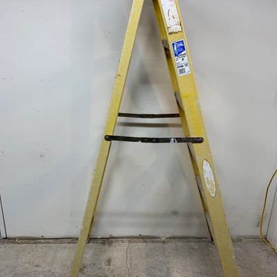 Aluminum Little Giant Ladder and 6ft Werner - Image 2 of 6