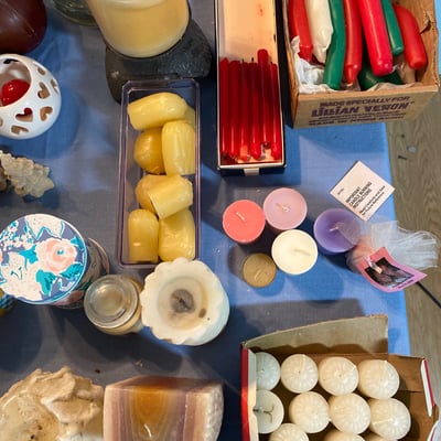 Assorted Candles and Candle-Making Supplies - Image 3 of 5