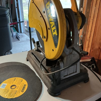 DeWalt 14” chopsaw - Image 4 of 5
