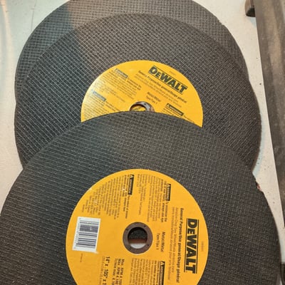 DeWalt 14” chopsaw - Image 5 of 5