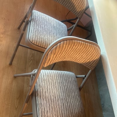 Two 6’ folding Tables, 2 folding Chairs - Image 3 of 3