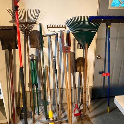 Wheelbarrow and Garden Tools - Image 4 of 10