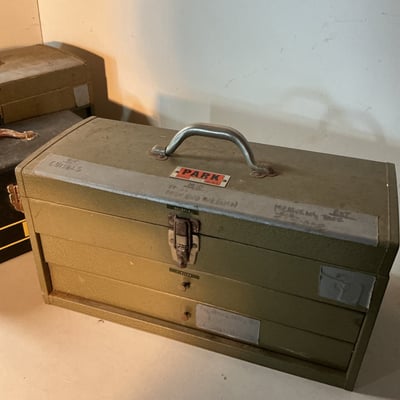 Metal tool boxes and chests (DeWALT and Park) - Image 6 of 7