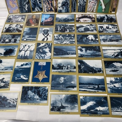 1990s Military Card Set USA Remember Pearl Harbor  - Image 3 of 20