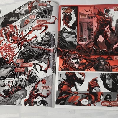 2019 Carnage Black White And Blood no 1 Marvel Comics  - Image 8 of 12