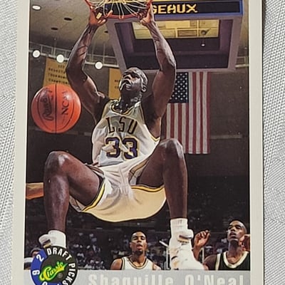 1992 Shaquille O'Neil Rookie Card  - Image 3 of 8