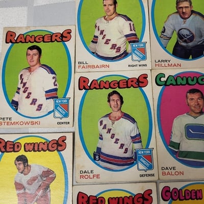 1971-71 OPC Hockey Card Lot of 17 - Image 10 of 13