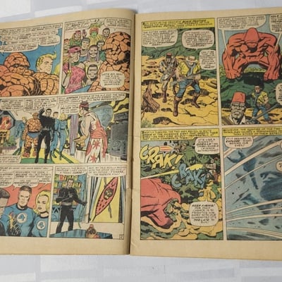 1966 Marvel Comics Fantastic Four 53 2nd Black Panther ap - Image 6 of 13