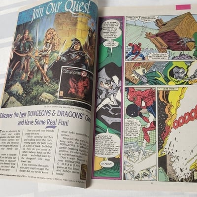 Amazing Spider-Man #350 Marvel 1991 Dr. Doom  - Image 9 of 17