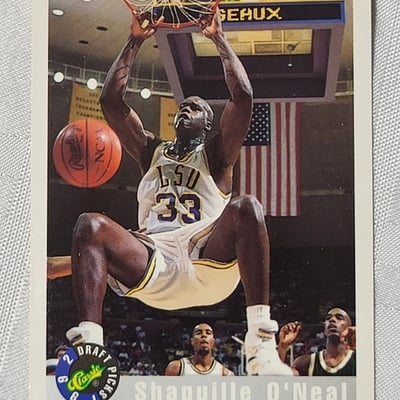 1992 Shaquille O'Neil Rookie Card  - Image 1 of 8