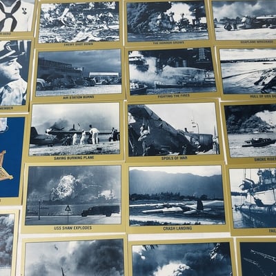 1990s Military Card Set USA Remember Pearl Harbor  - Image 5 of 20