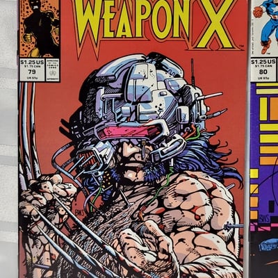 1991 Marvel Comics Weapon X 79 80 Wolverine Origin Story  - Image 2 of 16
