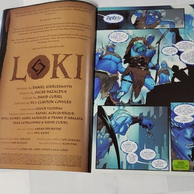 2019 Marvel Comics LOKI No 1 Variant Edition  - Image 6 of 14