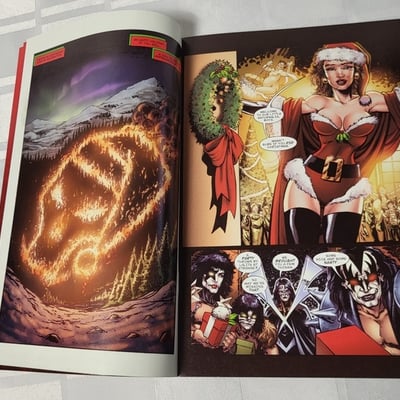 2007 KISS Special Ed Christmas Issue Comic  - Image 5 of 13