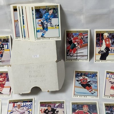 1991-92 OPC Premier Complete Hockey Set of 198  - Image 9 of 15