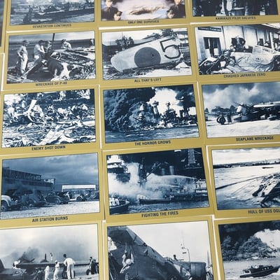 1990s Military Card Set USA Remember Pearl Harbor  - Image 10 of 20