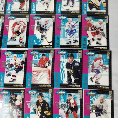 1995-95 Upperdeck Crash The Game Complete Set Superstars - Image 7 of 19