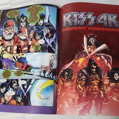 2007 KISS Special Ed Christmas Issue Comic  - Image 9 of 13