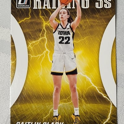 2024 Panini Caitlin Clark Rookie card Raining 3s  - Image 13 of 13
