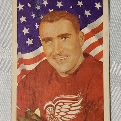 1963-64 Parkhurst Floyd Smith Red Wings Card  - Image 7 of 10
