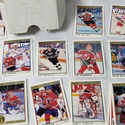1991-92 OPC Premier Complete Hockey Set of 198  - Image 10 of 15