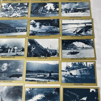 1990s Military Card Set USA Remember Pearl Harbor  - Image 4 of 20