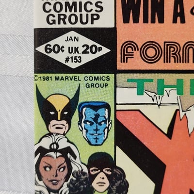 1982 Marvel Comics Uncanny X-Men 153 - Image 2 of 11