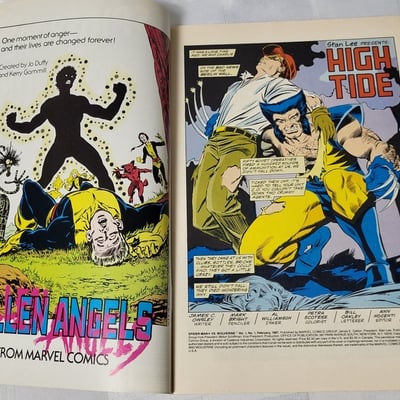 1987 Marvel Comics Spider-Man VS Wolverine  - Image 3 of 16