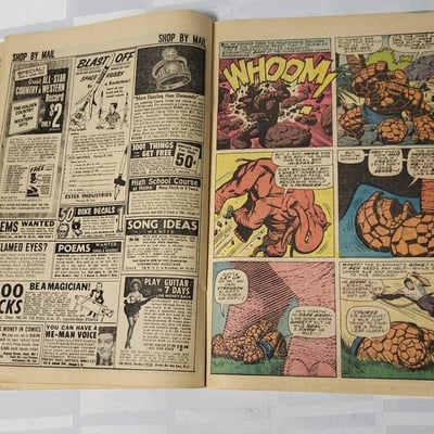 1966 Marvel Comics Fantastic Four 53 2nd Black Panther ap - Image 11 of 13