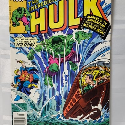 Incredible Hulk #233 1979 Last Marvel Man Become Quasar next Issue - Image 1 of 13